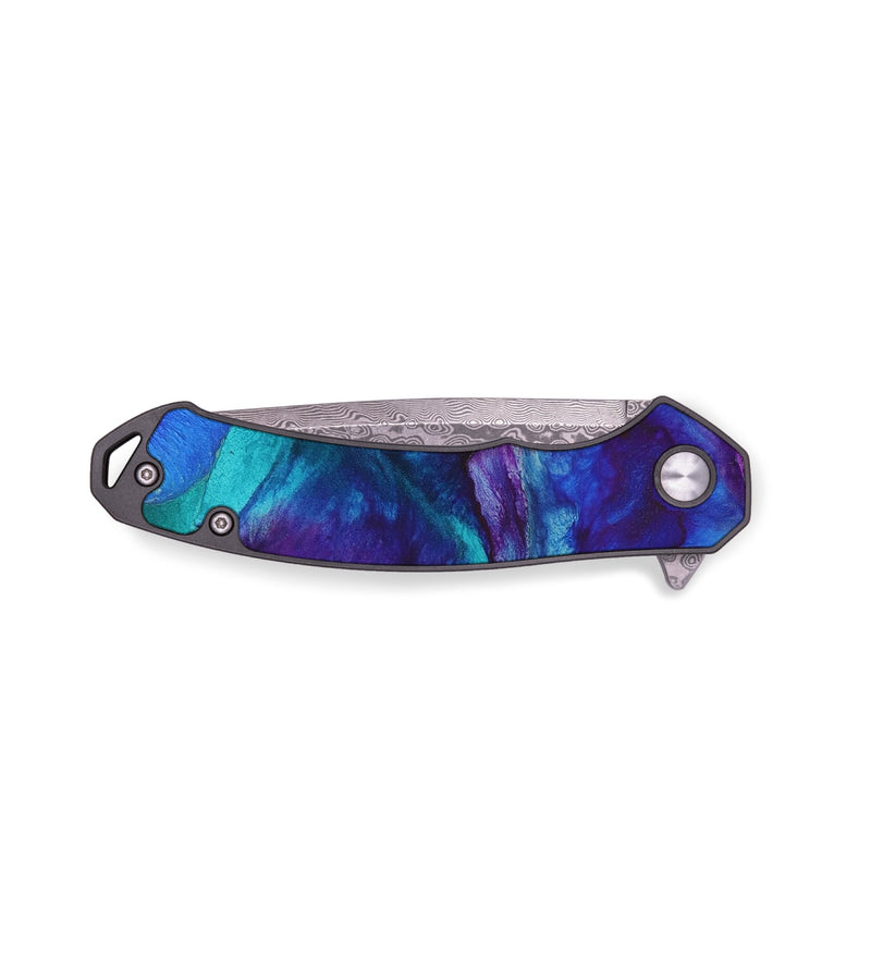 EDC ResinArt Pocket Knife - Paislee (Watercolor, 656183)