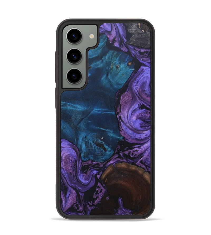 Galaxy S23 Plus Wood+Resin Phone Case - Brendon (Mosaic, 656254)