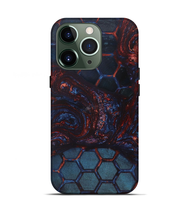 iPhone 13 Pro Wood+Resin Live Edge Phone Case - Iker (Pattern, 656342)