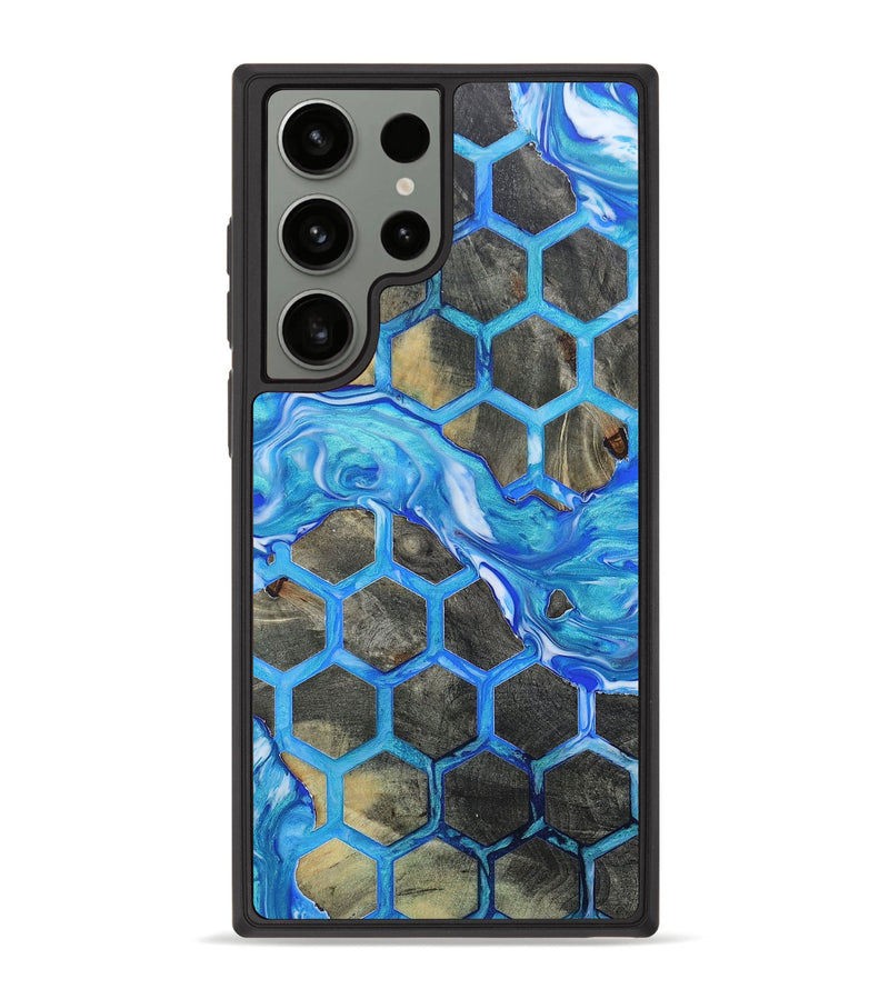 Galaxy S23 Ultra Wood+Resin Phone Case - Lauren (Pattern, 656497)