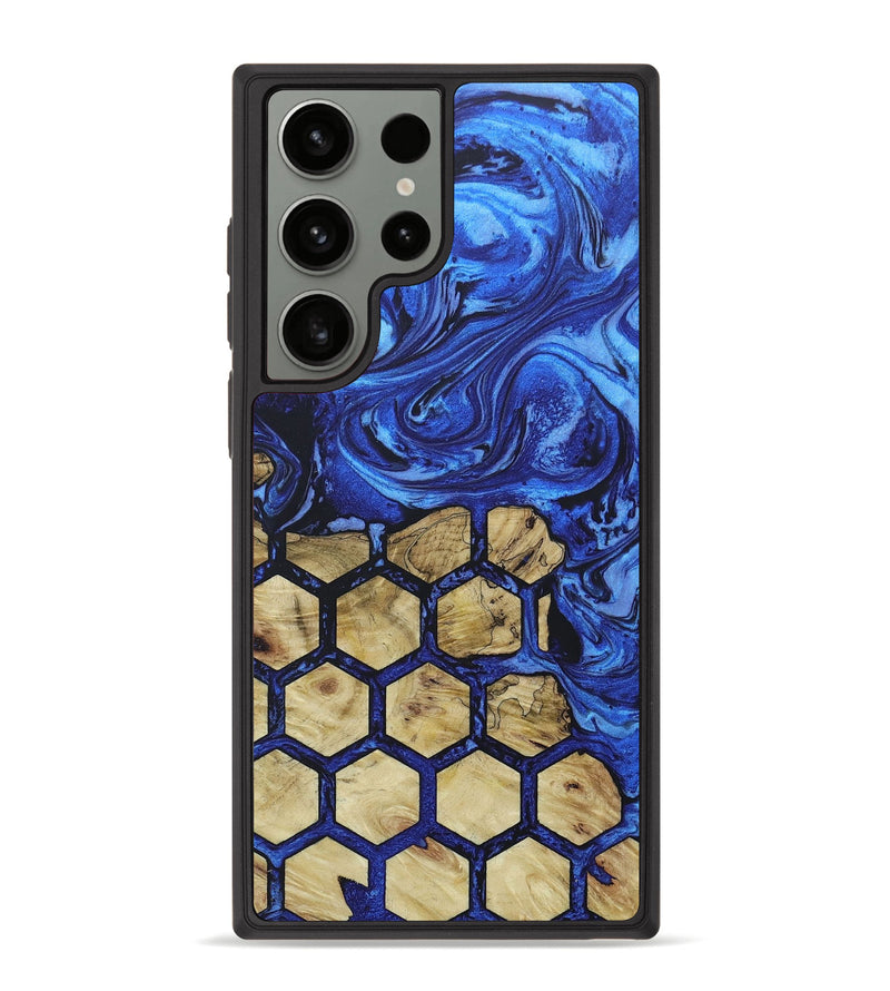 Galaxy S23 Ultra Wood+Resin Phone Case - Gregory (Pattern, 656517)