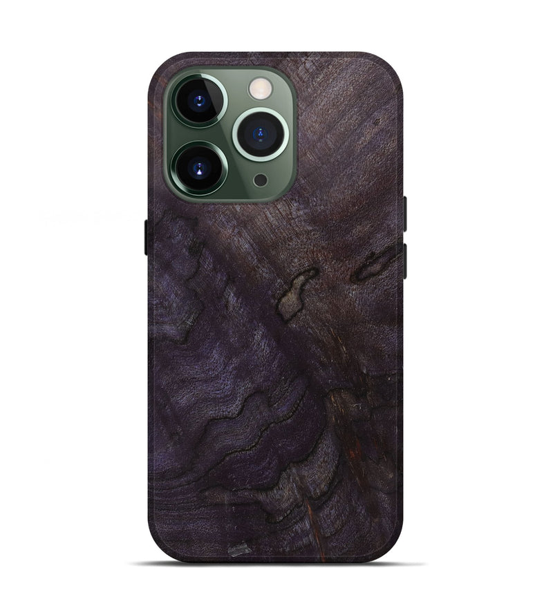 iPhone 13 Pro Wood+Resin Live Edge Phone Case - Natasha (Wood Burl, 656666)