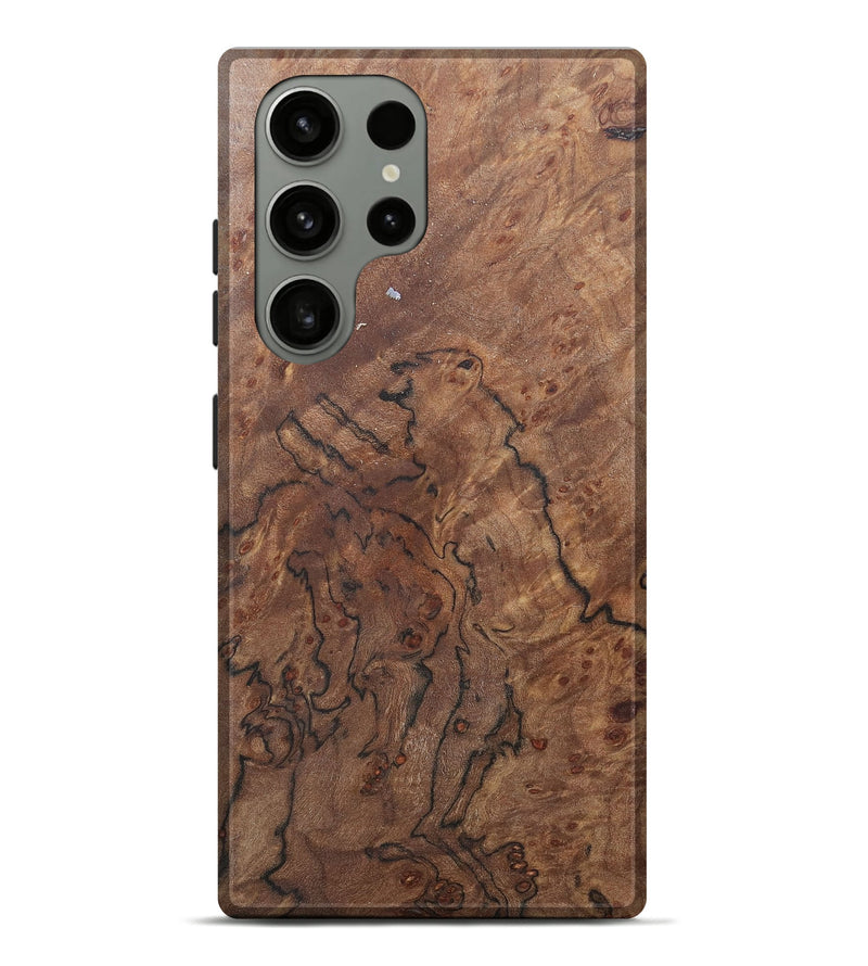 Galaxy S23 Ultra Wood+Resin Live Edge Phone Case - Irene (Wood Burl, 656676)