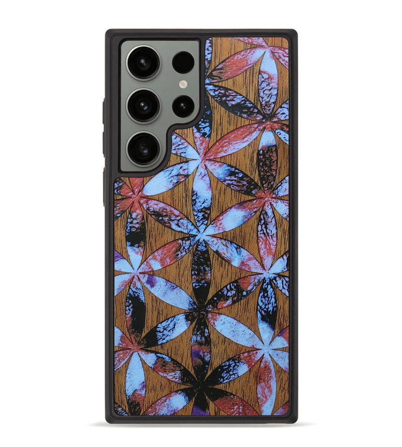 Galaxy S23 Ultra Wood+Resin Phone Case - Eduardo (Pattern, 656738)
