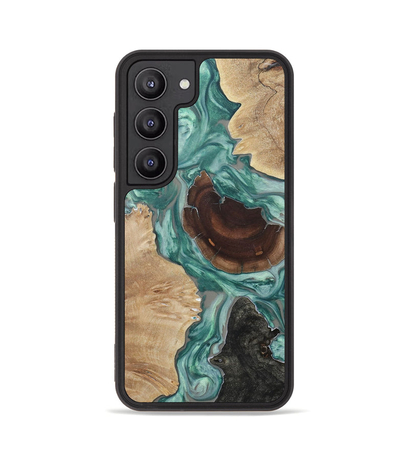 Galaxy S23 Wood+Resin Phone Case - Luann (Mosaic, 656765)