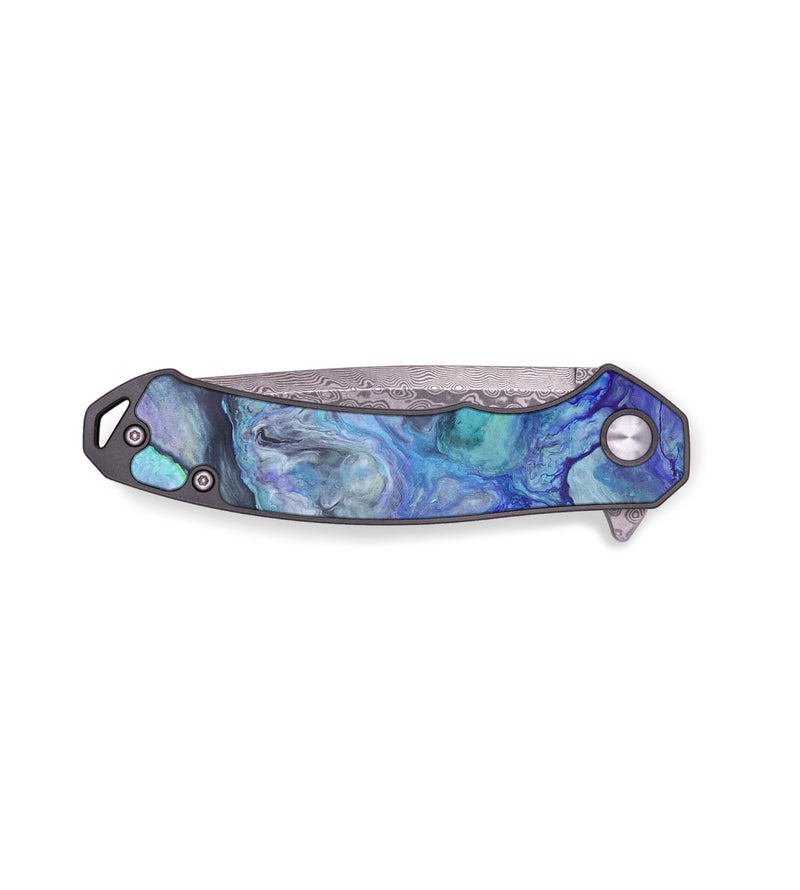 EDC ResinArt Pocket Knife - Breanna (Watercolor, 656815)