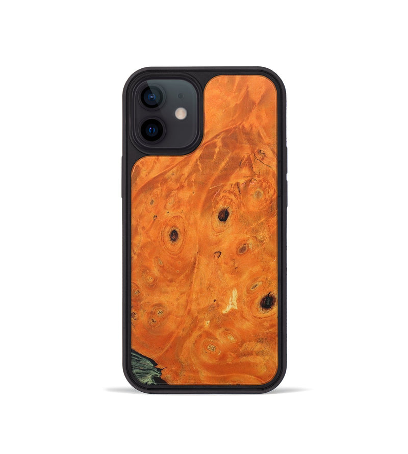 iPhone 12 mini Wood+Resin Phone Case - Christie (Wood Burl, 656952)