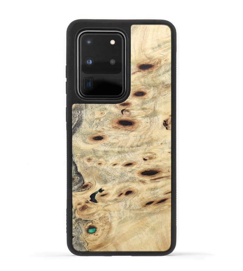 Galaxy S20 Ultra Wood+Resin Phone Case - Cesar (Wood Burl, 656962)