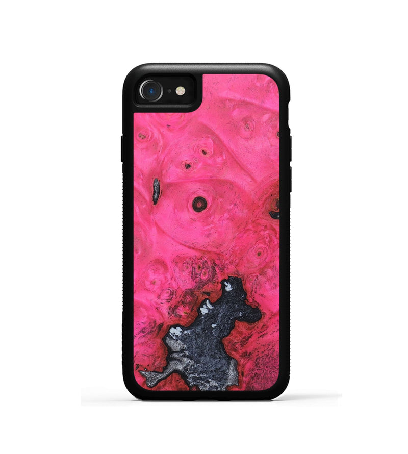 iPhone SE Wood+Resin Phone Case - Connie (Wood Burl, 656971)