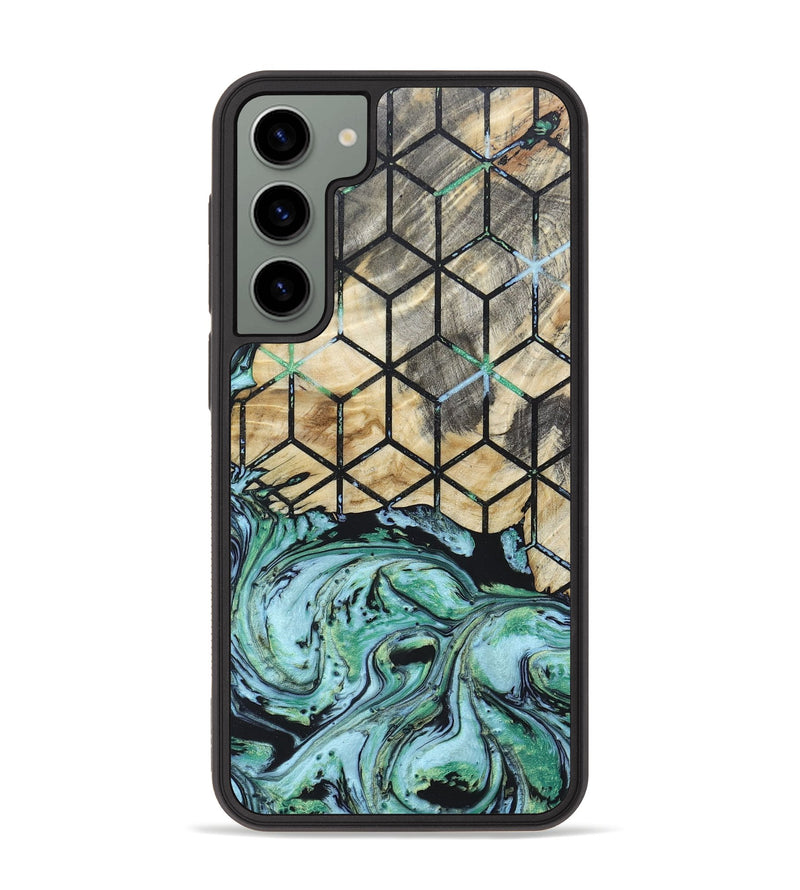 Galaxy S23 Plus Wood+Resin Phone Case - Terence (Pattern, 657348)