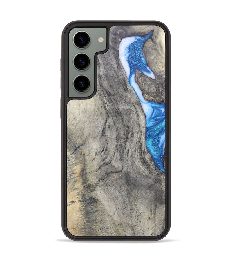 Galaxy S23 Plus Wood+Resin Phone Case - Jeremiah (Wood Burl, 657603)