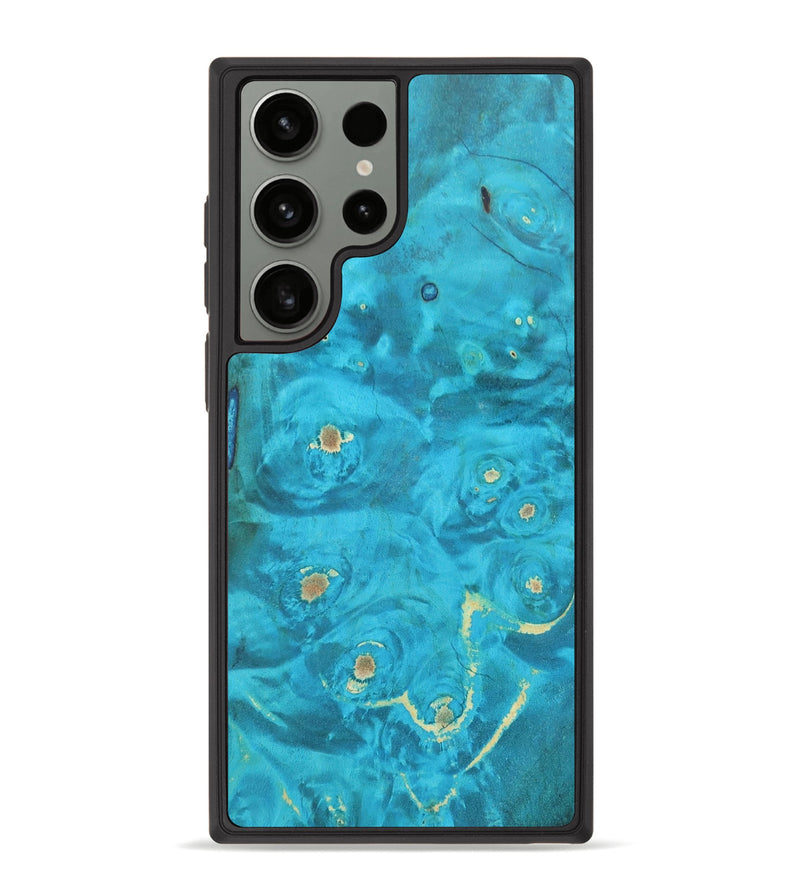 Galaxy S23 Ultra Wood+Resin Phone Case - Benny (Wood Burl, 657604)