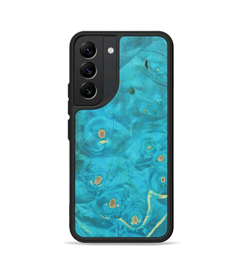 Galaxy S22 Wood+Resin Phone Case - Ervin (Wood Burl, 657607)