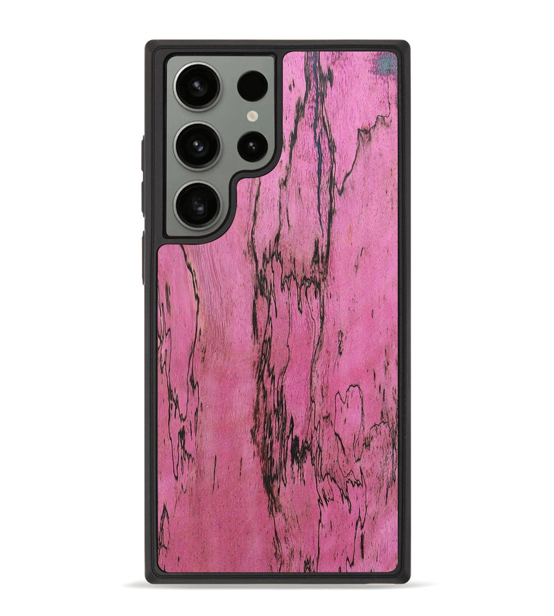 Galaxy S23 Ultra Wood+Resin Phone Case - Autumn (Wood Burl, 657608)