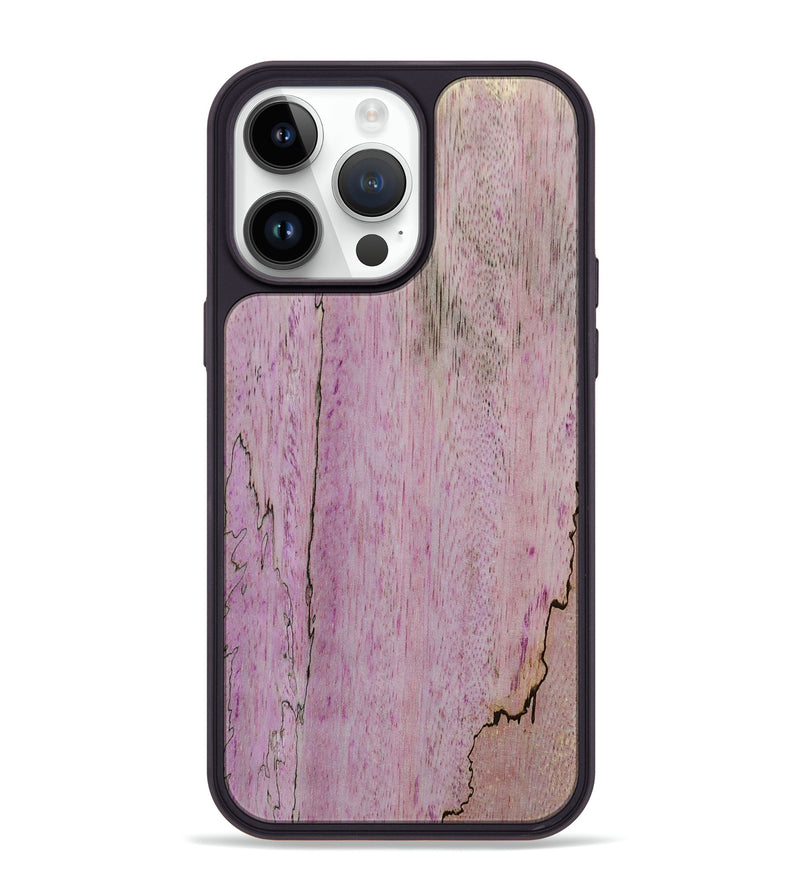 iPhone 15 Pro Max Wood+Resin Phone Case - Delores (Wood Burl, 657693)