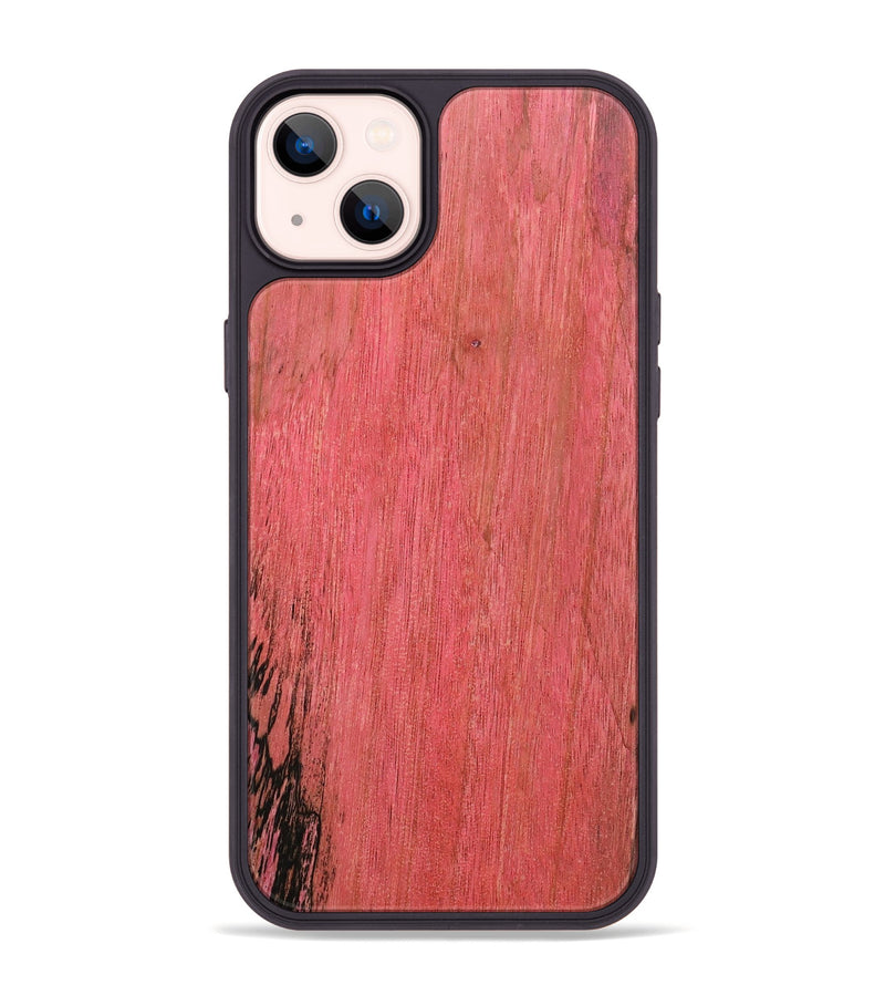iPhone 14 Plus Wood+Resin Phone Case - Hazel (Wood Burl, 657694)