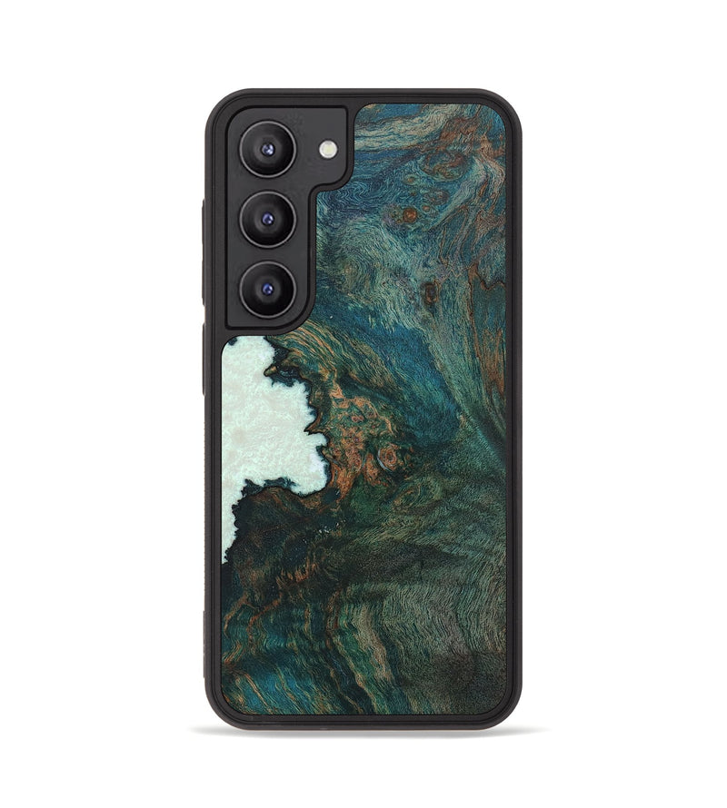 Galaxy S23 Wood+Resin Phone Case - Jeffrey (Wood Burl, 657779)