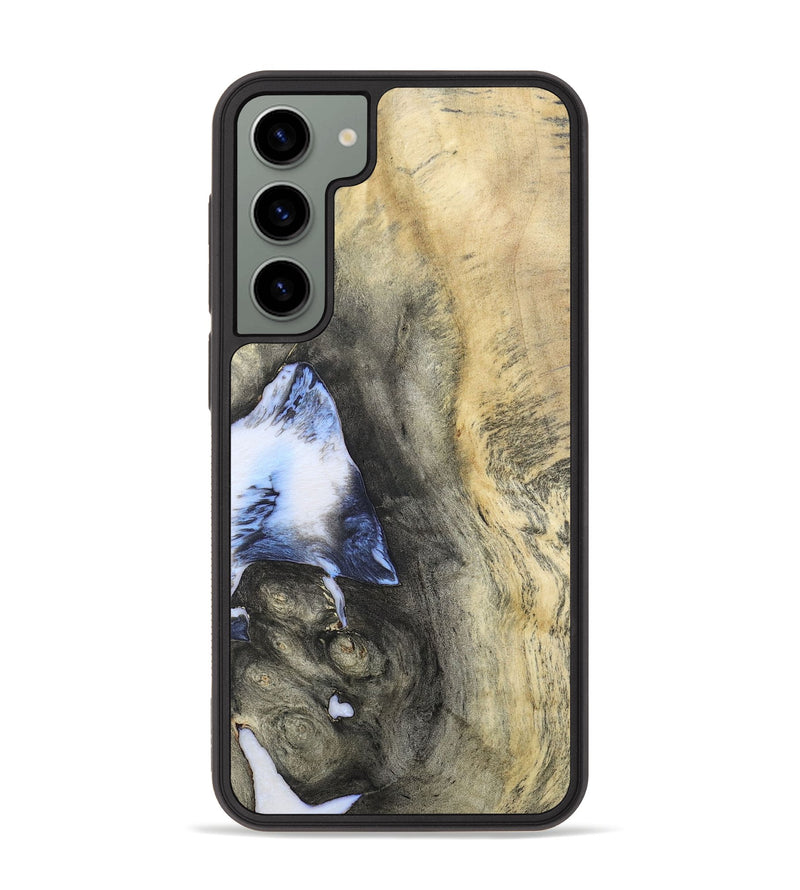 Galaxy S23 Plus Wood+Resin Phone Case - Aaron (Wood Burl, 657780)