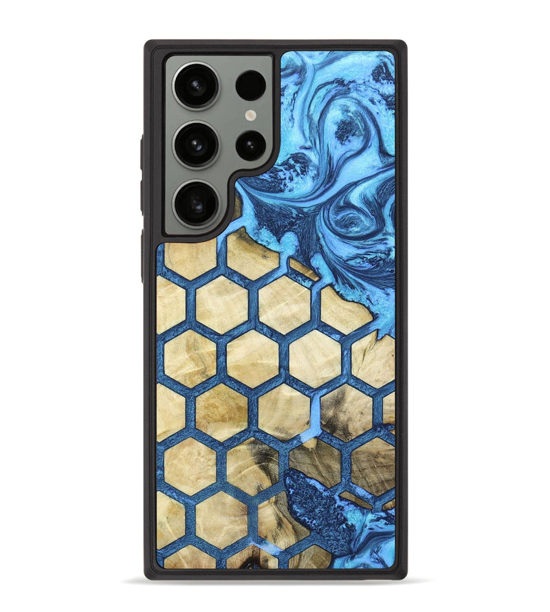Galaxy S23 Ultra Wood+Resin Phone Case - Braylen (Pattern, 657794)