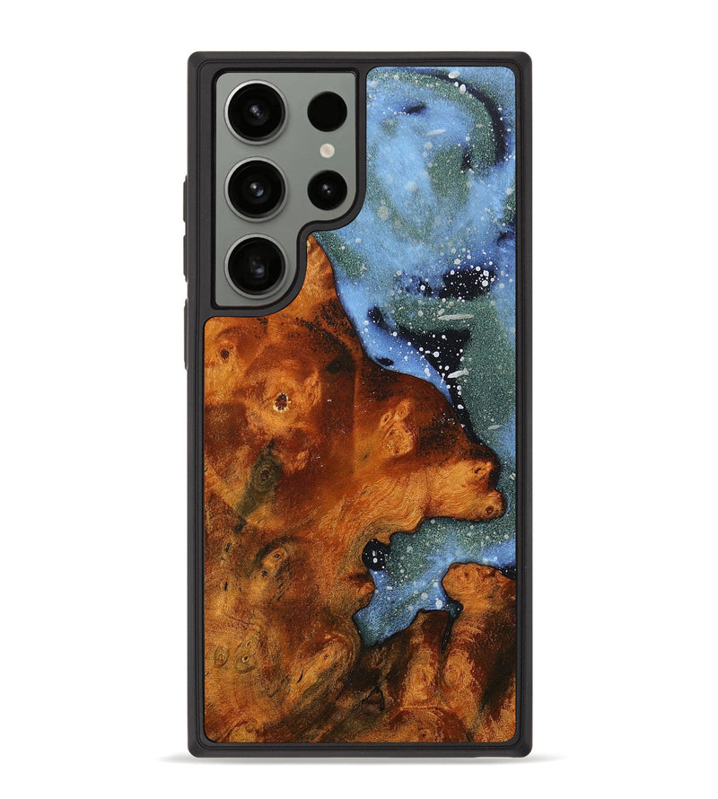 Galaxy S23 Ultra Wood+Resin Phone Case - Regina (Cosmos, 658058)
