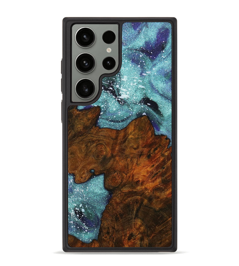 Galaxy S23 Ultra Wood+Resin Phone Case - Shirley (Cosmos, 658081)