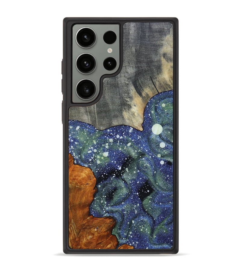 Galaxy S23 Ultra Wood+Resin Phone Case - Ashanti (Cosmos, 658103)