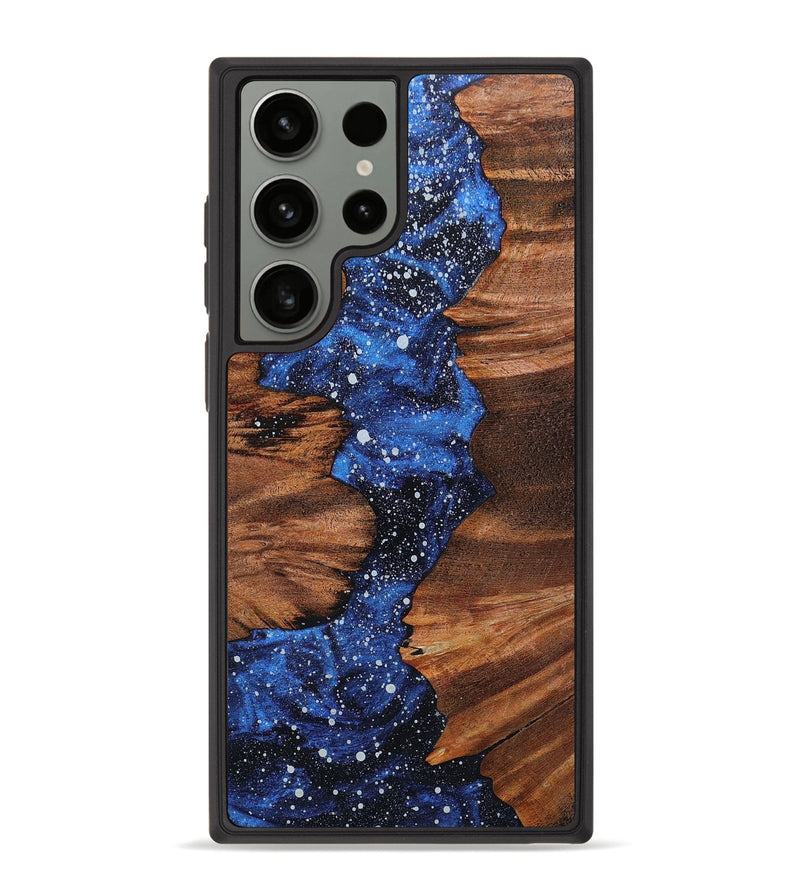 Galaxy S23 Ultra Wood+Resin Phone Case - Lance (Cosmos, 658141)