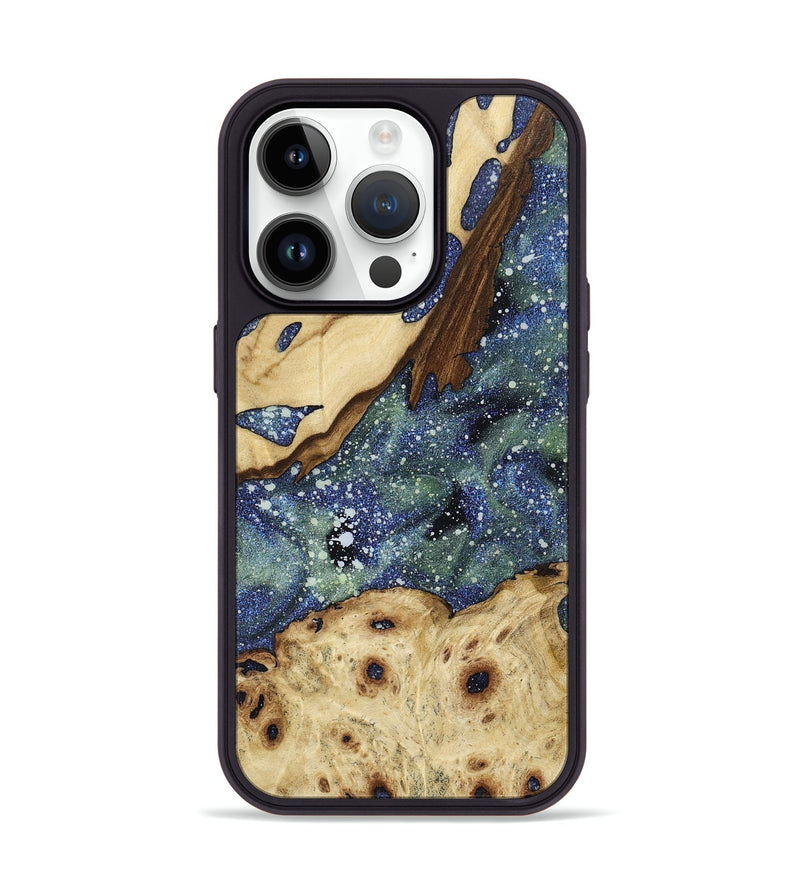 iPhone 15 Pro Wood+Resin Phone Case - Stanley (Cosmos, 658177)