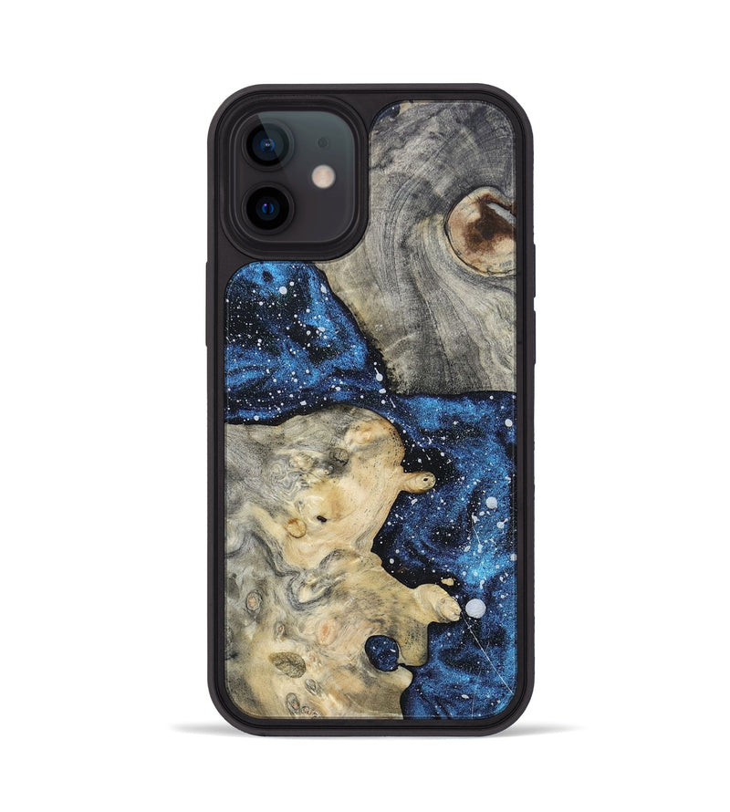 iPhone 12 Wood+Resin Phone Case - Esteban (Cosmos, 658246)