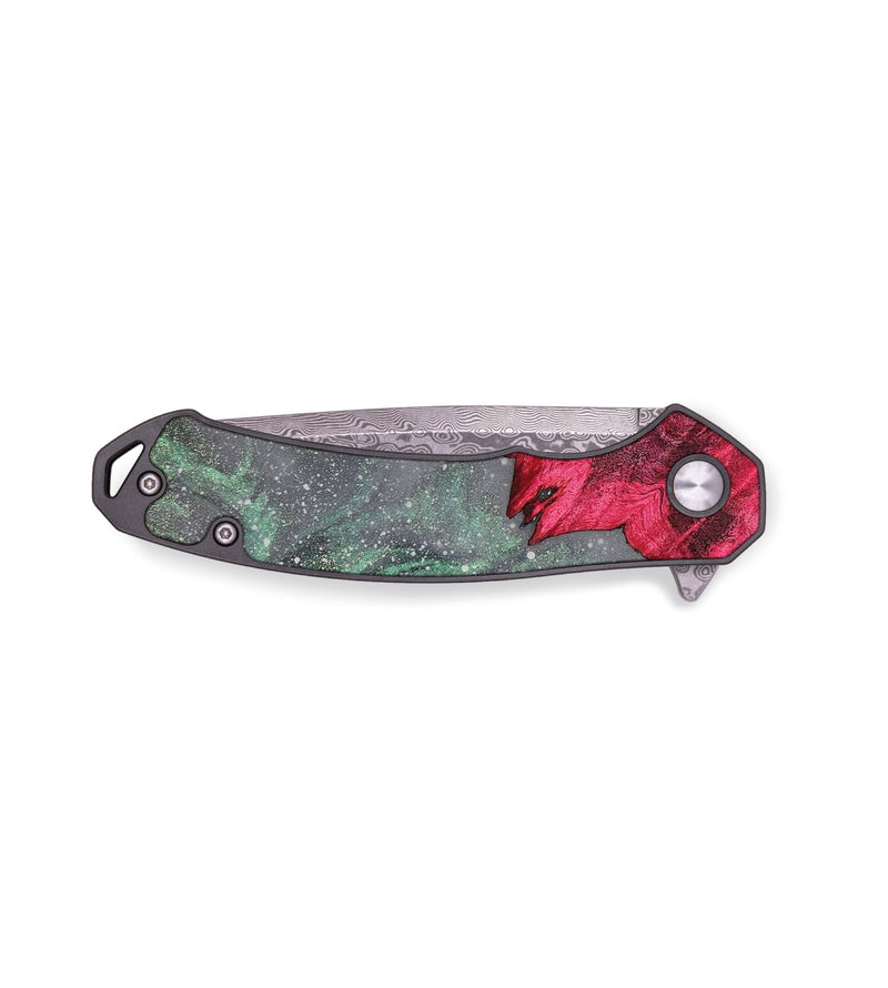 EDC Wood+Resin Pocket Knife - Nicolette (Cosmos, 658250)