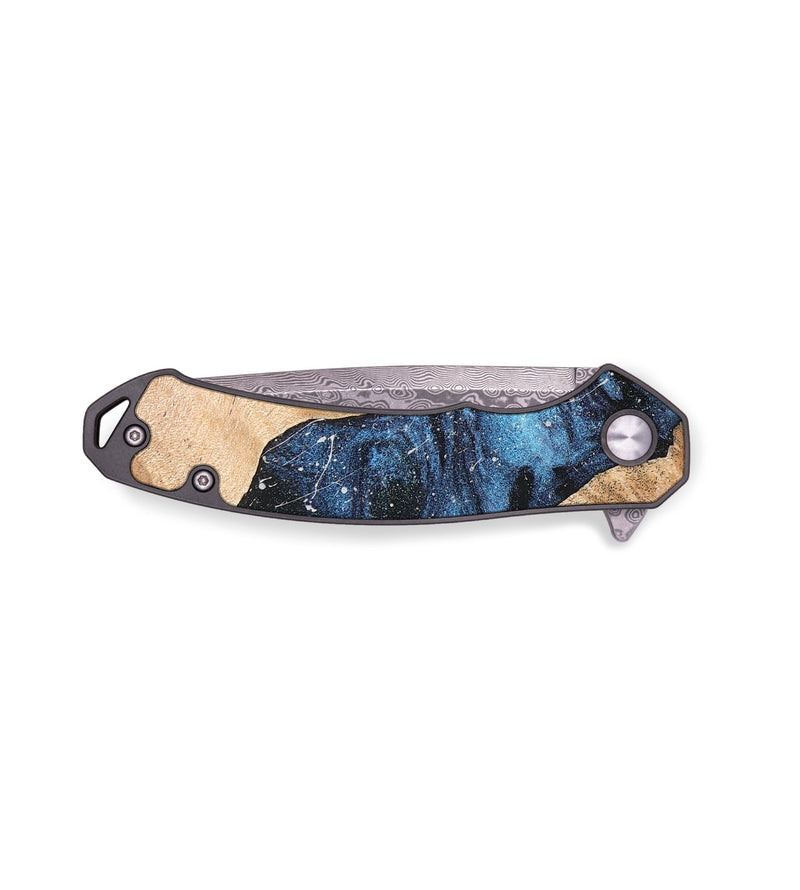EDC Wood+Resin Pocket Knife - Debby (Cosmos, 658252)