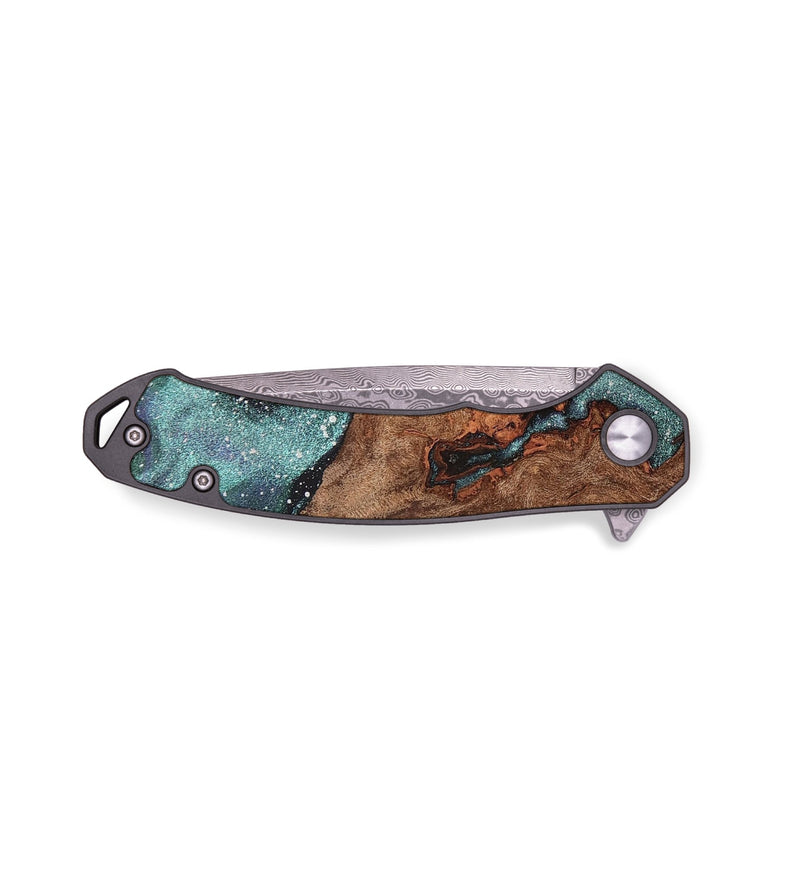 EDC Wood+Resin Pocket Knife - Deneen (Cosmos, 658256)