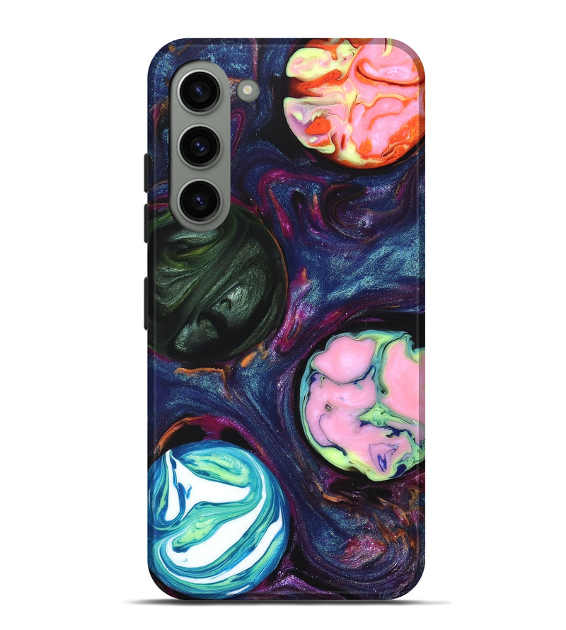 Galaxy S23 Plus Wood+Resin Live Edge Phone Case - Niko (Cosmos, 658284)