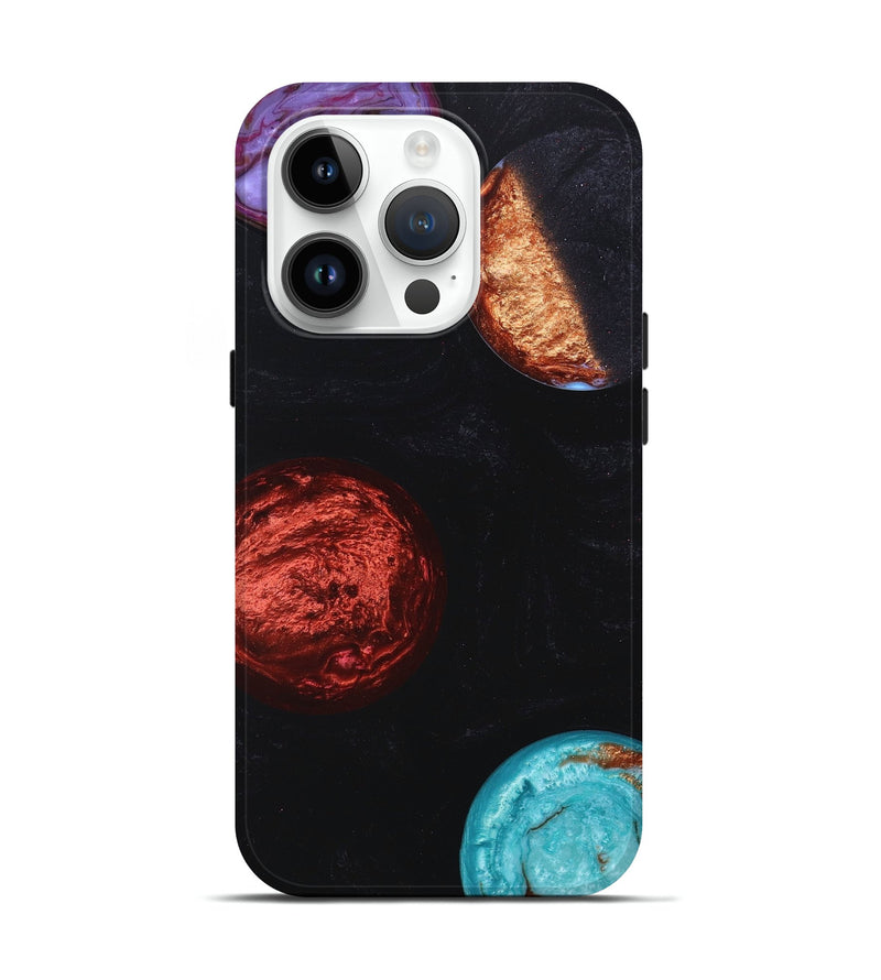 iPhone 15 Pro Wood+Resin Live Edge Phone Case - Luella (Cosmos, 658292)