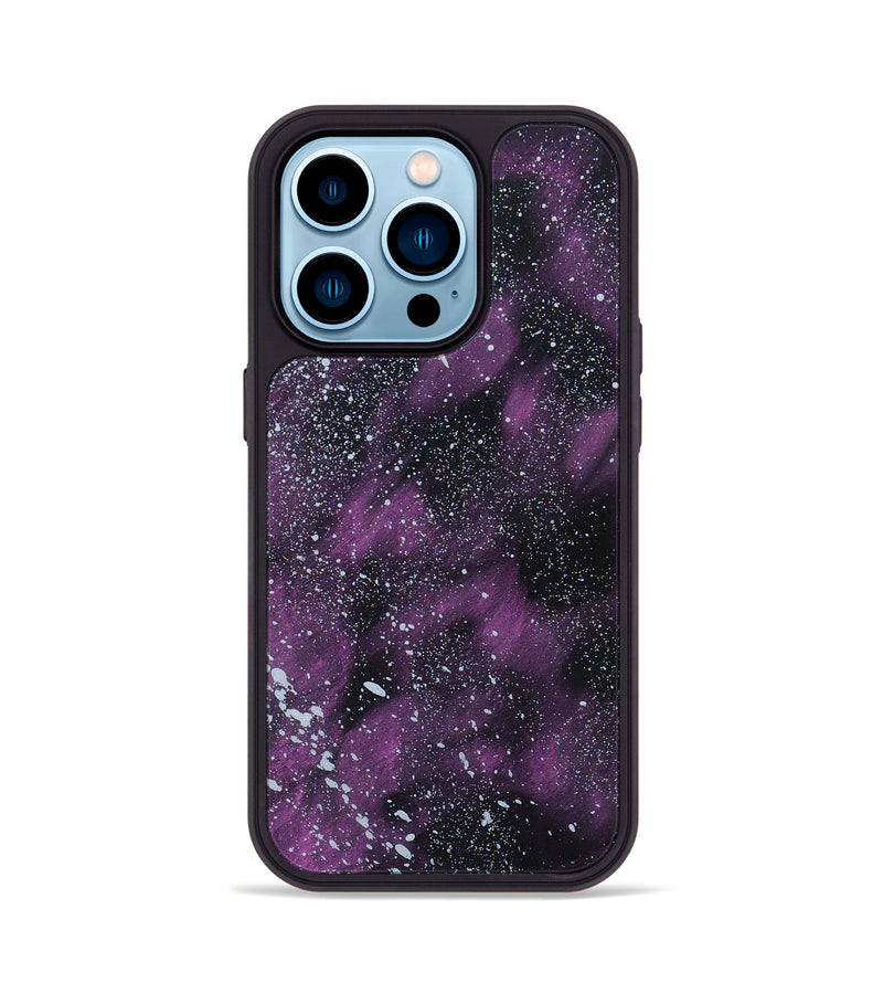 iPhone 14 Pro Wood+Resin Phone Case - Lyla (Cosmos, 658366)