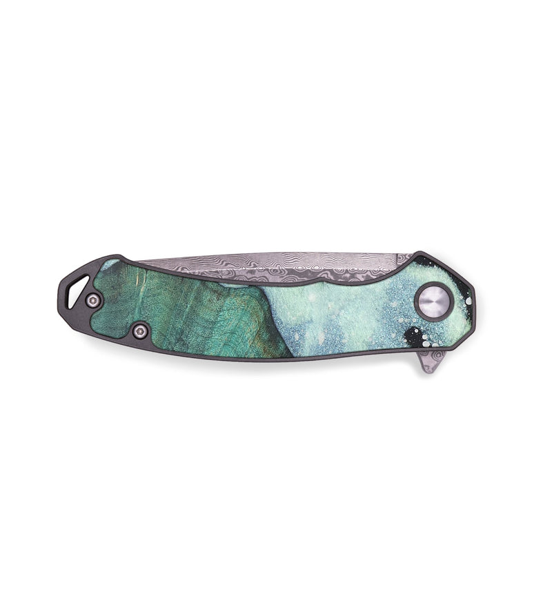 EDC Wood+Resin Pocket Knife - Ella (Cosmos, 658487)
