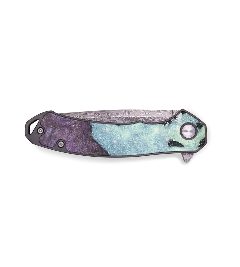 EDC Wood+Resin Pocket Knife - Wendy (Cosmos, 658489)