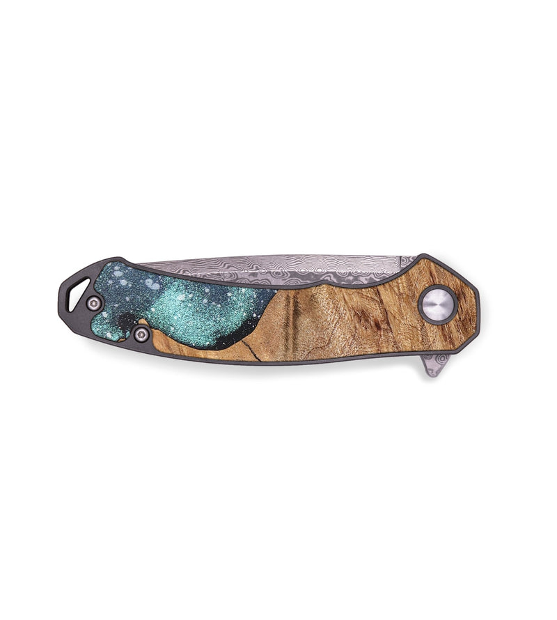 EDC Wood+Resin Pocket Knife - Alondra (Cosmos, 658501)