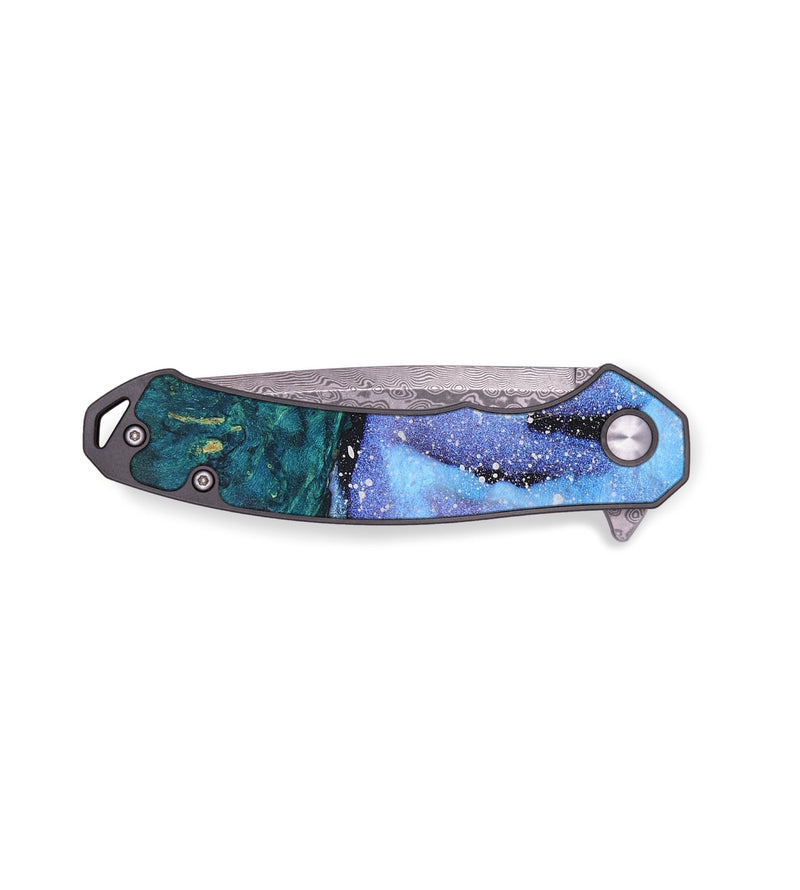 EDC Wood+Resin Pocket Knife - Addilyn (Cosmos, 658505)