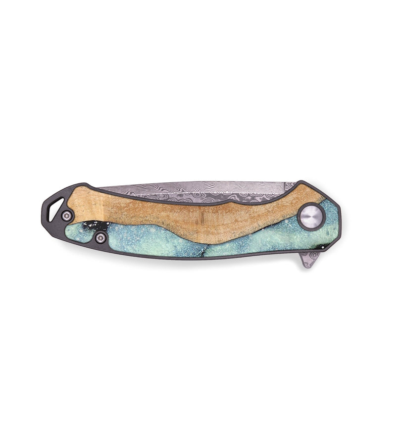 EDC Wood+Resin Pocket Knife - Dean (Cosmos, 658506)