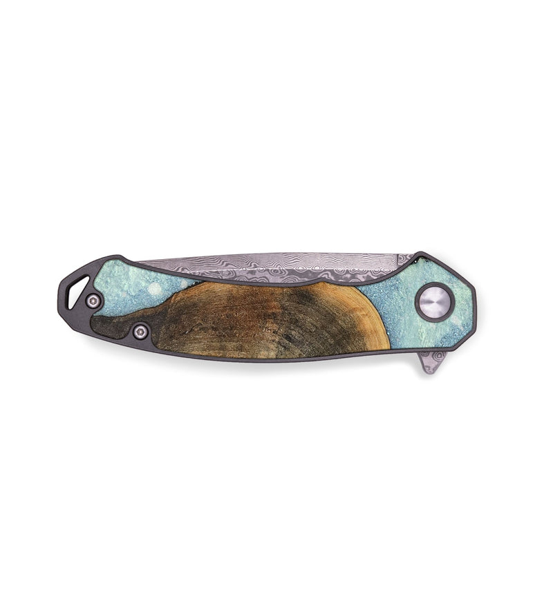 EDC Wood+Resin Pocket Knife - Adelyn (Cosmos, 658508)