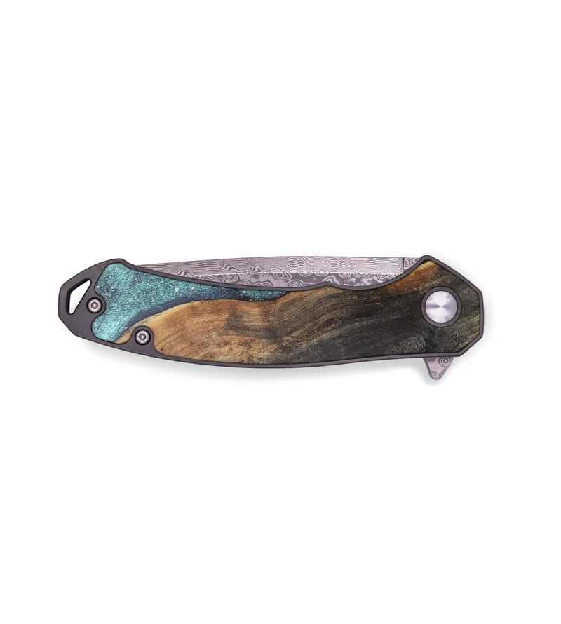 EDC Wood+Resin Pocket Knife - Monica (Cosmos, 658510)