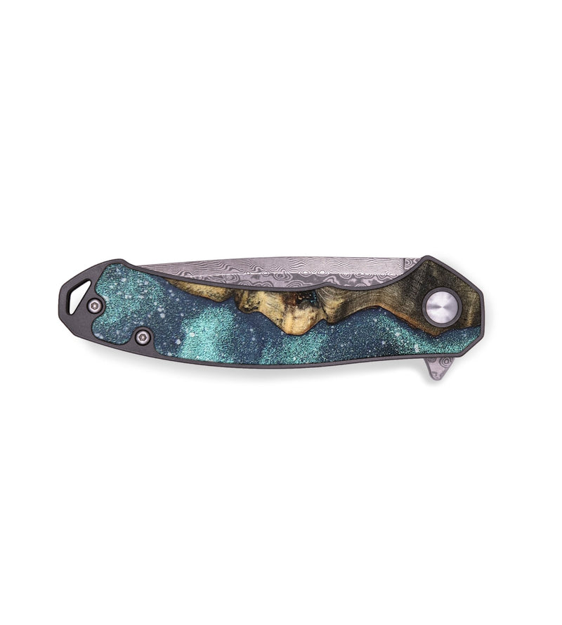 EDC Wood+Resin Pocket Knife - Harlow (Cosmos, 658513)