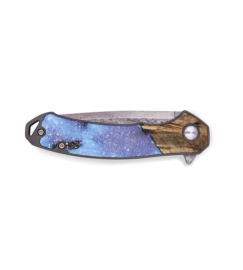 EDC Wood+Resin Pocket Knife - Ian (Cosmos, 658516)