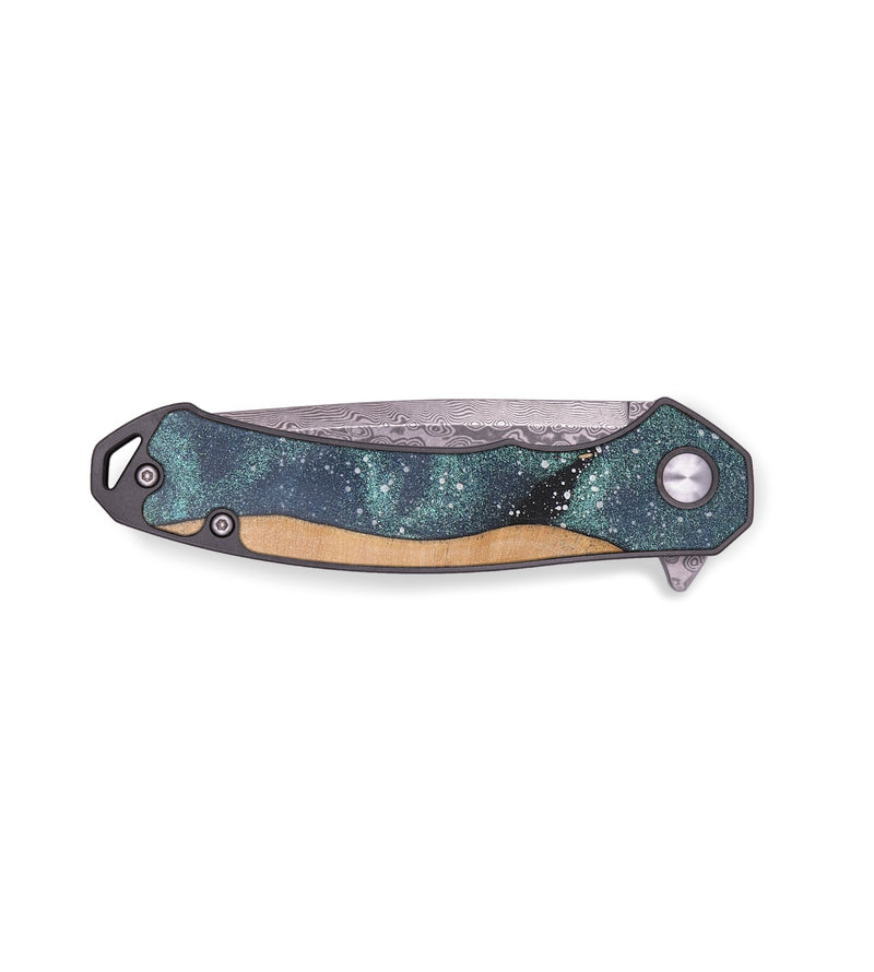 EDC Wood+Resin Pocket Knife - Skye (Cosmos, 658519)