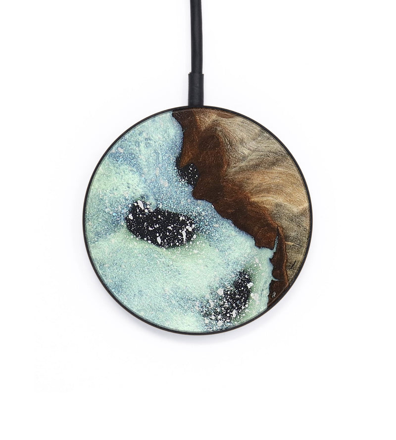 Circle Wood+Resin Wireless Charger - Mckenzie (Cosmos, 658525)