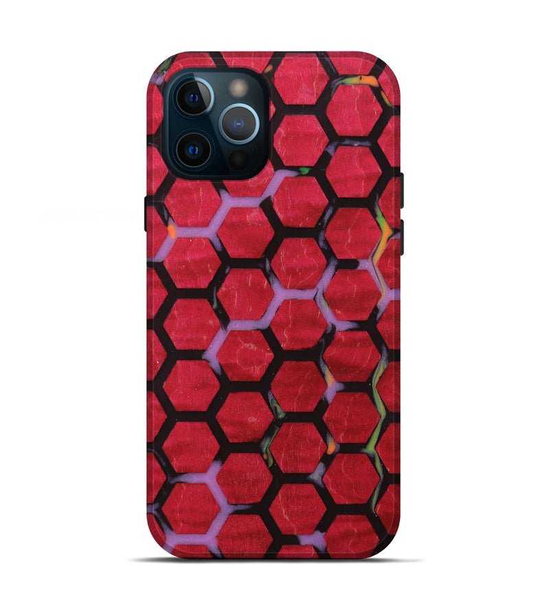 iPhone 12 Pro Wood+Resin Live Edge Phone Case - Terrance (Pattern, 658722)