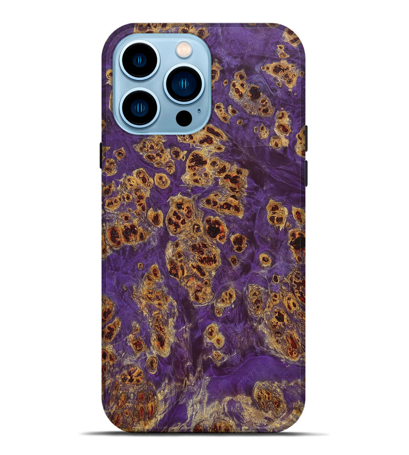 iPhone 14 Pro Max Burl Wood Live Edge Phone Case - Ophelia (Wood Burl, 658916)