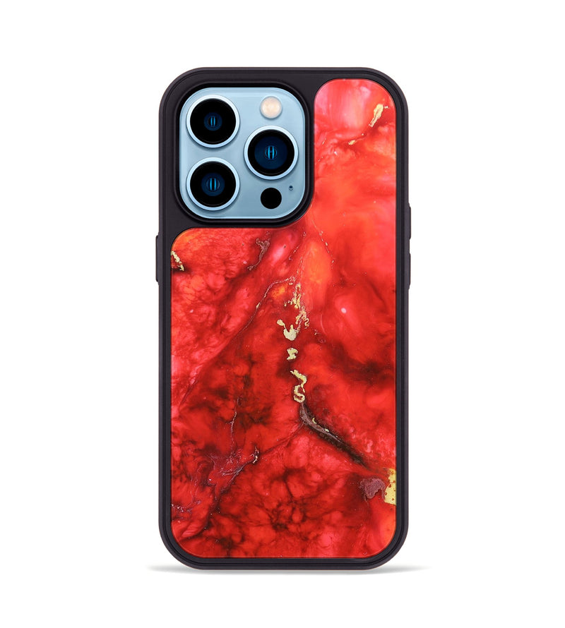 iPhone 14 Pro ResinArt Phone Case - Harlow (Watercolor, 658941)