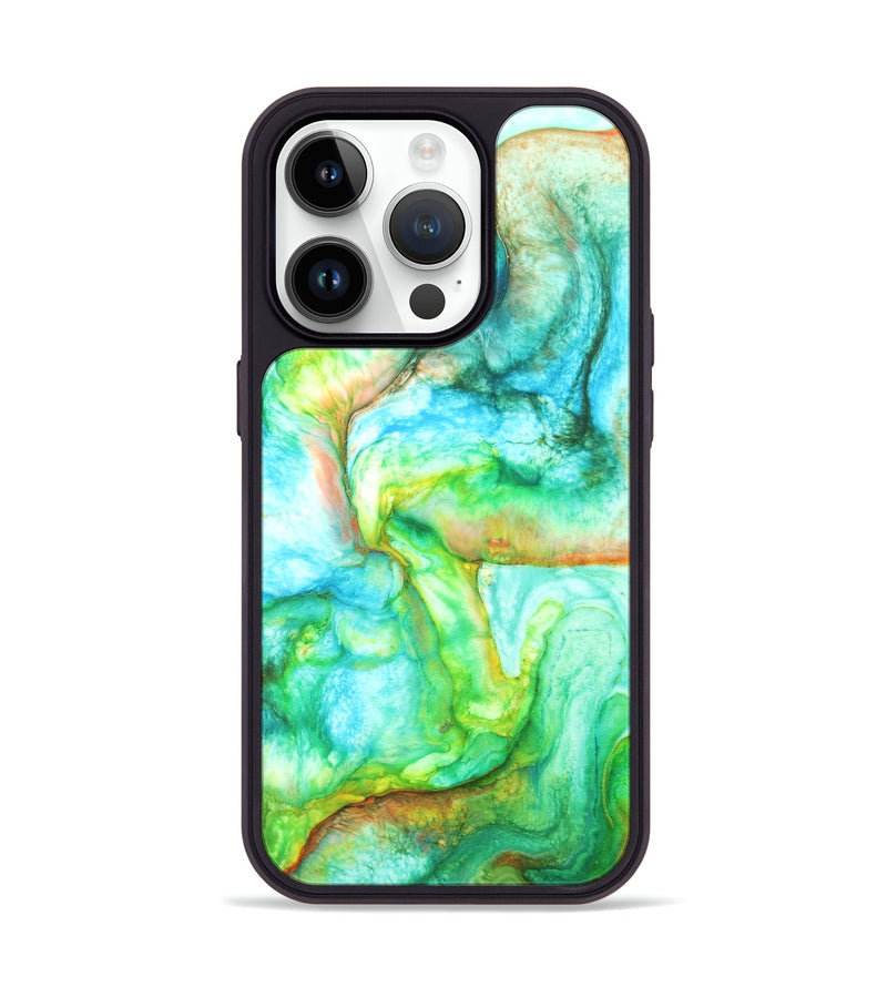 iPhone 15 Pro ResinArt Phone Case - Chelsea (Watercolor, 658942)